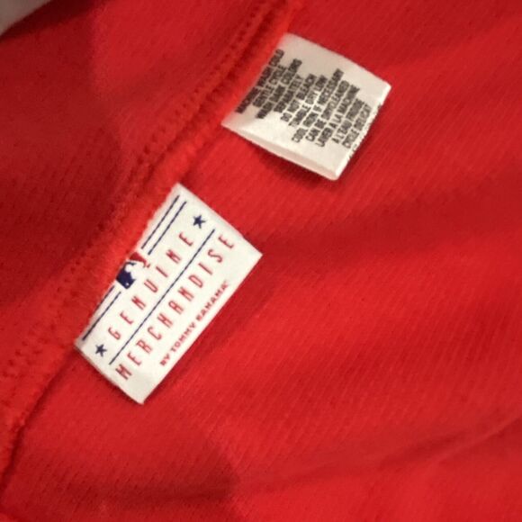 St Louis Cardinals Sweater Jacket Mens SIze Large Tommy Bahama Full Zip Cardigan - Picture 9 of 9